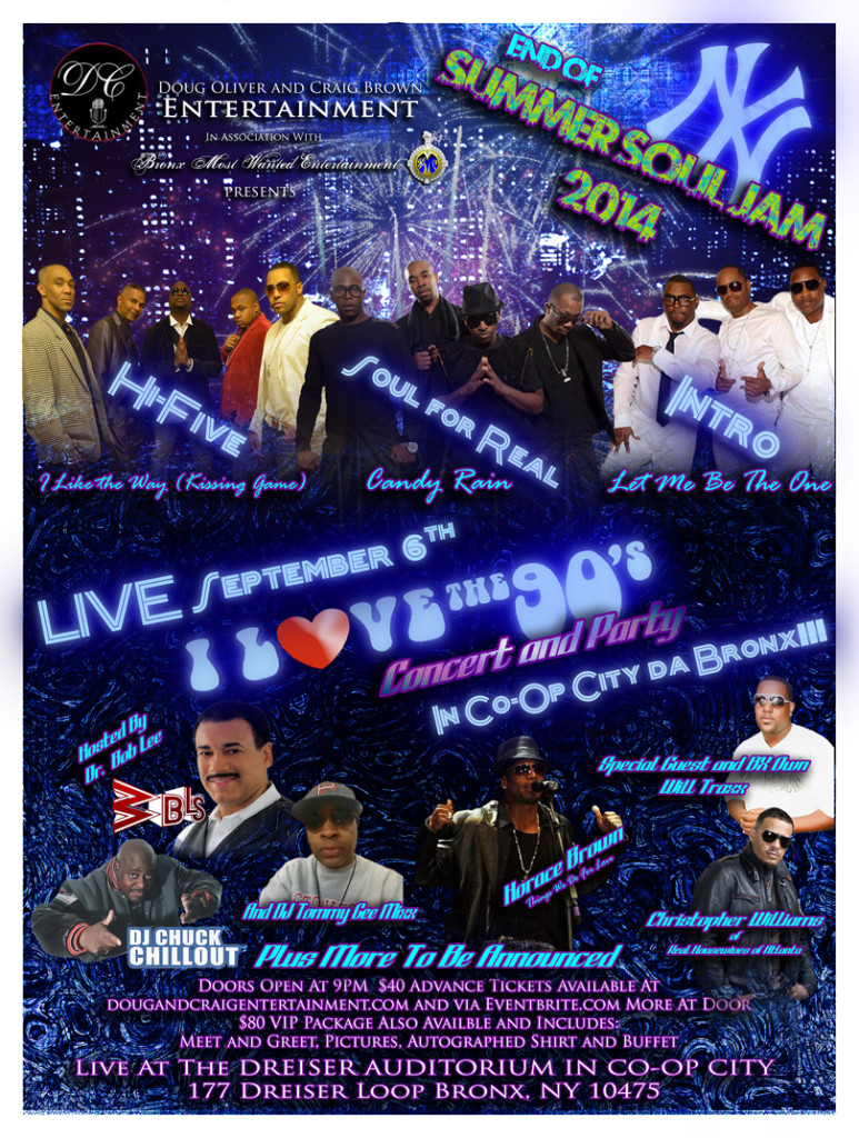 Summer Soul Jam 2014 I Love the 90s R&B Concert and Party